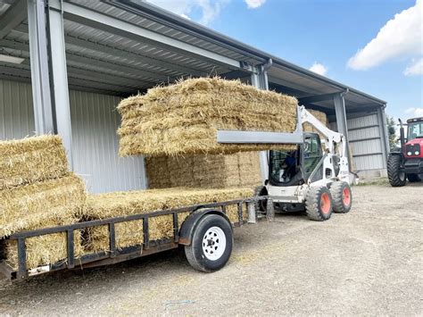 bale squeeze for skid steer|used bale squeeze for sale.